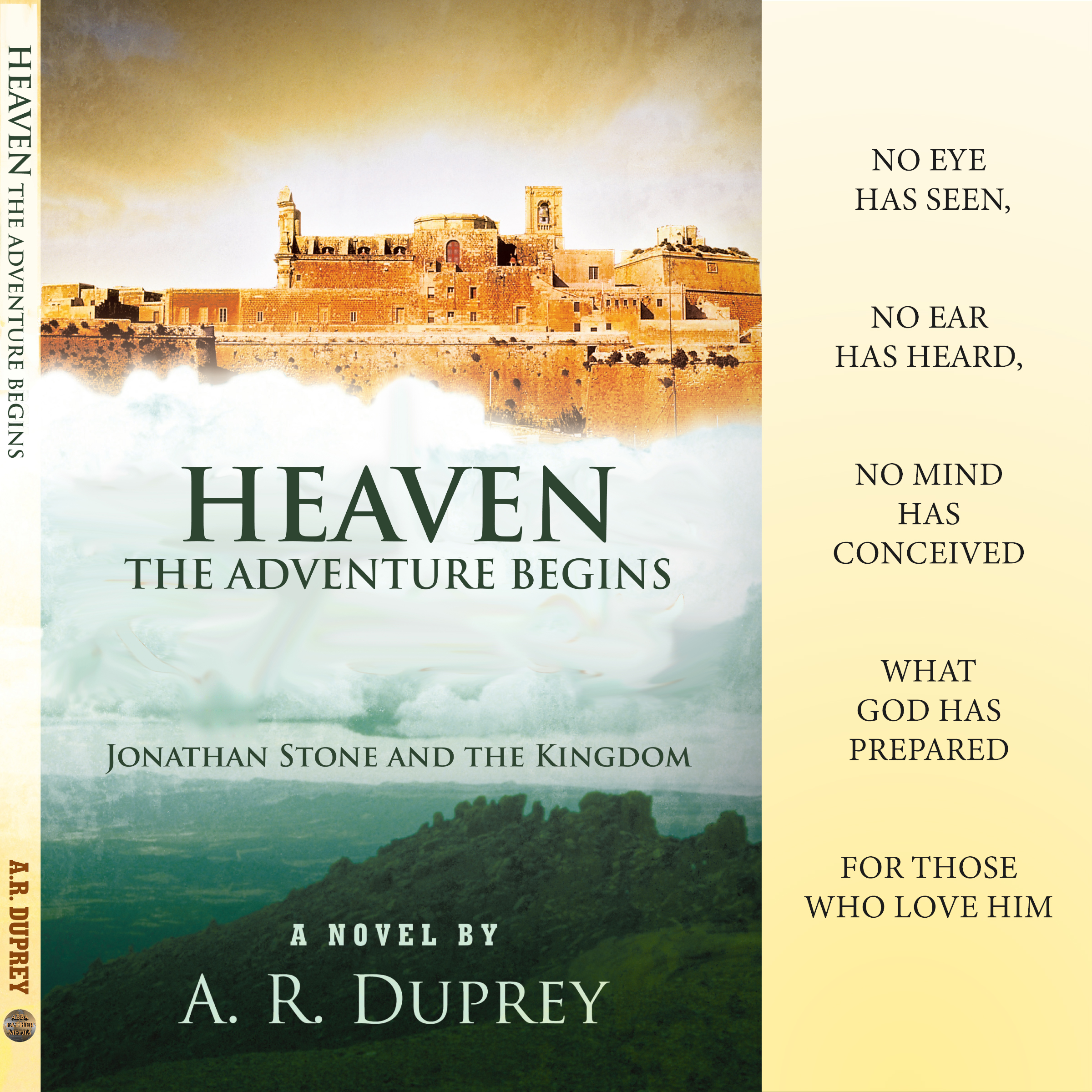 Al-Heaven the Adventure Begins Book Cover (2)